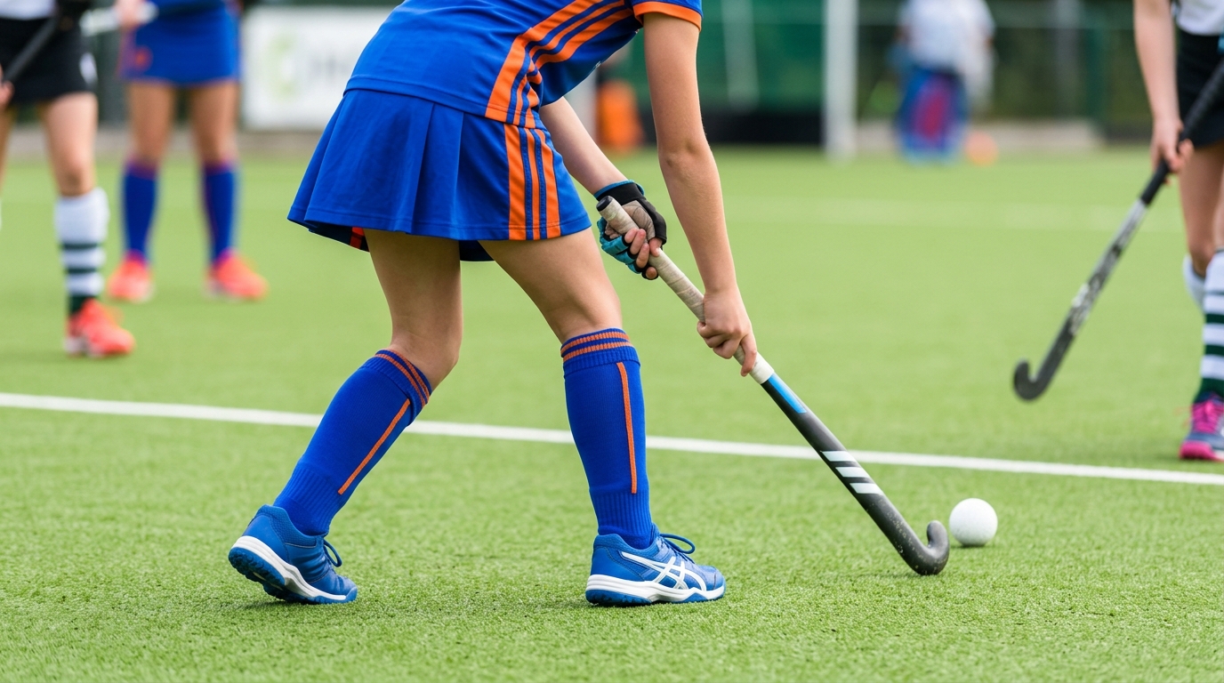 Illustratie bij: Puck (9) heeft leukemie en wil niets liever dan hockeyen, maar haar club vond haar ‘niet meer goed genoeg’